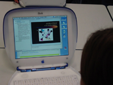 Students compiling their Multimedia Scrapbook
